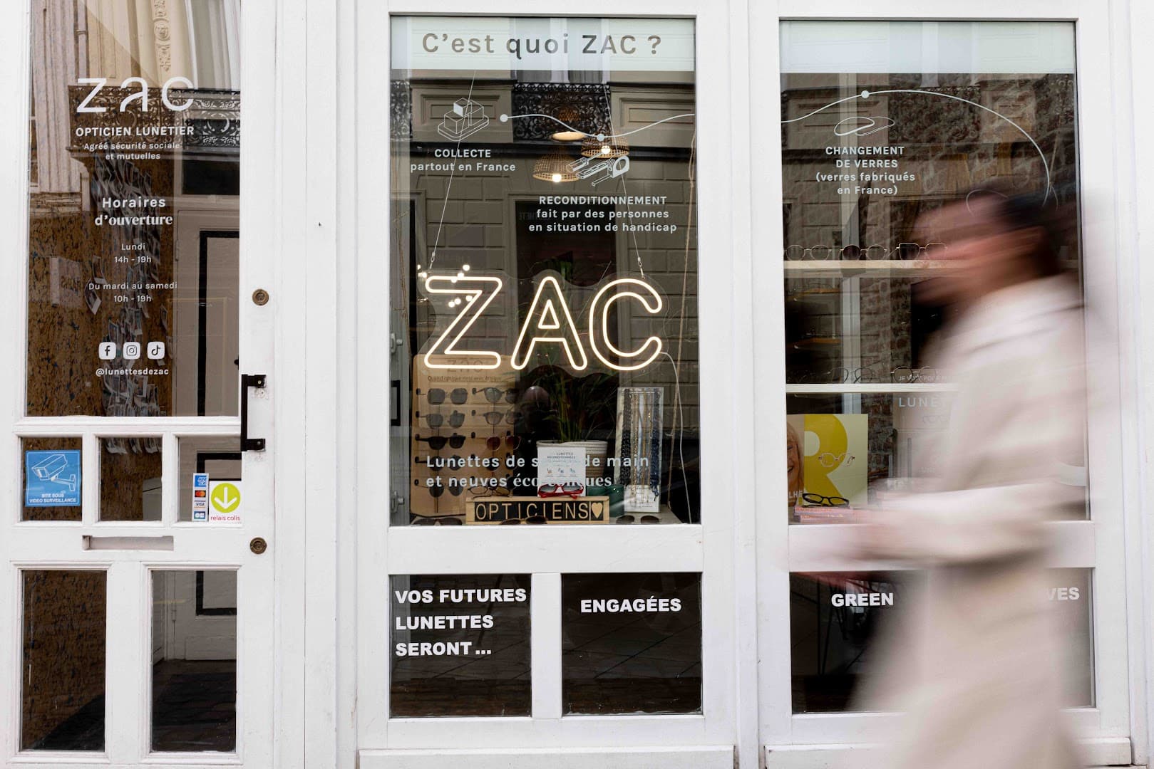 Opticien Lille - Lunettes de Zac - lunettes reconditionnées - photo 4