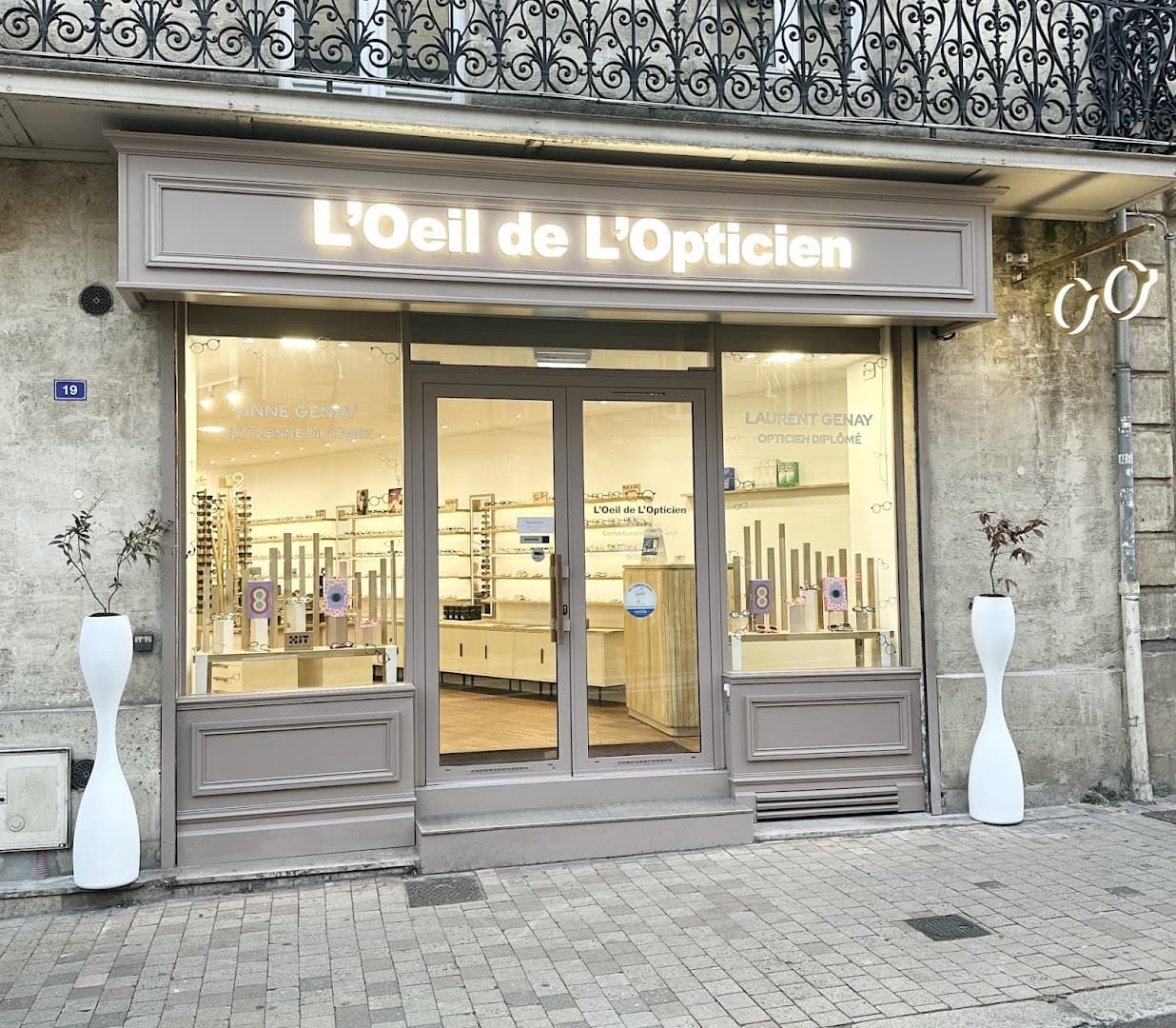 L'Oeil de L'Opticien - Bordeaux- Anne & Laurent GENAY